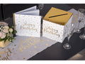 Happy Birthday white guest book