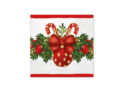 Christmas printed napkins - 33 cm - 20 pcs.