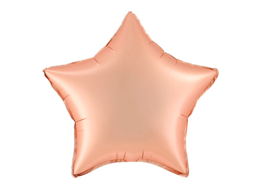 Rose Gold Star Foil Balloon - 45 cm - 1 pcs