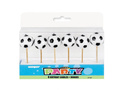 Soccer picker candles - 6 pcs.