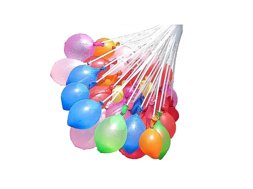 Balony bomby wodne kolorowe - 100 szt.