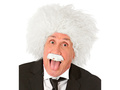 Einstein wig & moustache