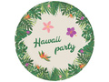 Hawaii Party plates - 18 cm - 6 pcs.