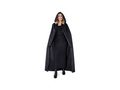 Peleryna z kapturem - czarna - 140 cm
