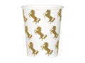 Kubeczki papierowe Jednorożec - 210 ml - 10 szt.