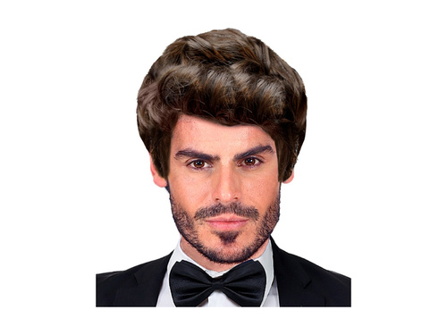 Brązowa peruka Rick