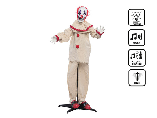 Scary clown 153 cms