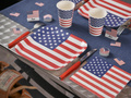 USA Flag paper napkins - 33 cm - 20 pcs.