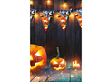 Halloween flag banner - 3 m - 1 pc