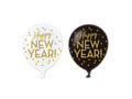 Happy New Year balloons - 28 cm - 6 pcs.