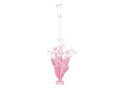Stick balloon stand with decoration pink - 1 pc.