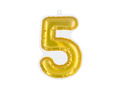 Gold Birthday figure