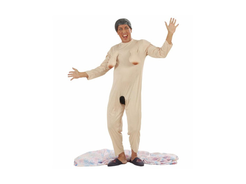 Strój ekshibicjonistki babci