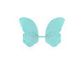 Turkusowe skrzydła motyla 85×50 cm