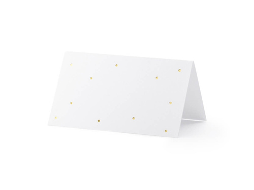 Business cards for table Dots - 9,5 x 5,5 cm - 10 pcs.