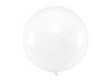 Giant balloon 1 m in diameter - clear / transparent.