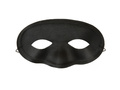 Maska karnawałowa klasyczna  - czarna - 1 szt.