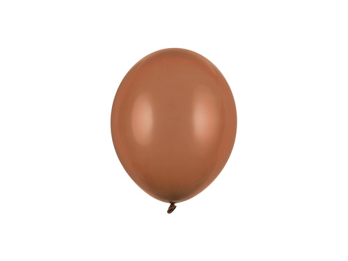 Balony lateksowe pastelowe mokka - małe - 100 szt.
