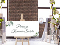Plakat komunijny - I Komunia Święta - 70x33 cm