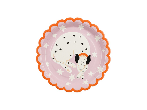 Paper plates Dog- 18 cm - 6 pcs
