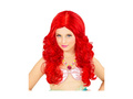 Czerwona peruka syrenka