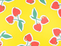 Cherries napkins - 32 cm - 20 pcs.