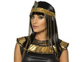 Peruka Egipska Królowa z opaska - 1 szt.