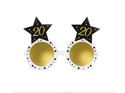 20th birthday glasses