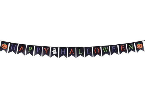 Baner Happy Halloween - 300 cm - 1 szt.