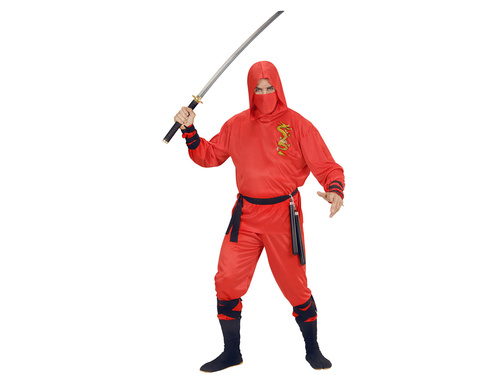 Red Dragon Ninja costume