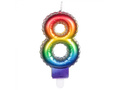 Candle no 8 - 1 pc
