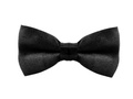 Black bow-tie - 10 cm - 1 pc