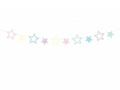 Girlanda Jednorożec - gwiazdki - 2 m - 1 szt.
