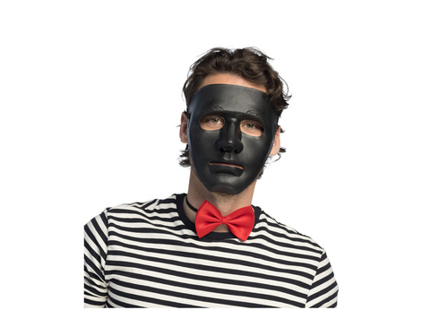 Maska Mim Teatr czarna