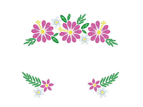 Facial Adhesive Decorations