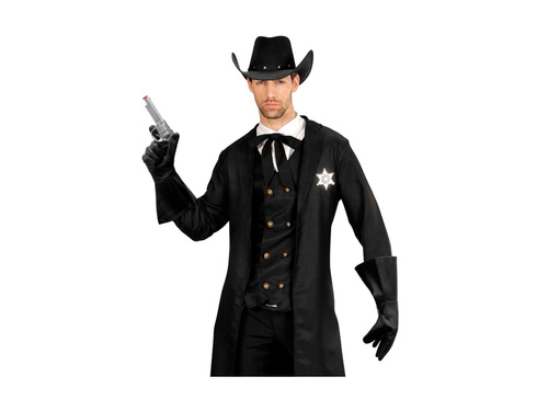 Czarne rękawiczki ze skóropodobnego materiału