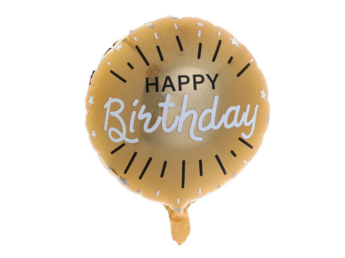 Standard Happy Birthday Foil Balloon - 45cm
