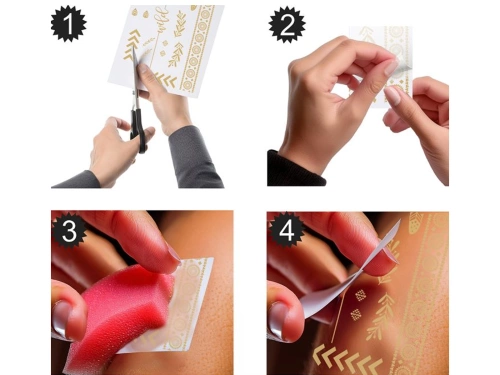 Tatuaże zmywalne Hipiska