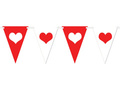 Baner wiszący flagi na Walentynki - 5 m
