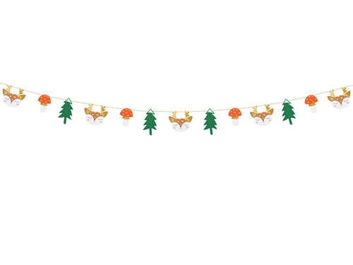 Christmas garland Forest - 170 cm - 1 pcs.