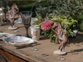 Figurine Rider on a horse - 20 cm - 1 pc.