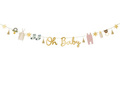 Baby shower banner - 250 cm - 1 pc