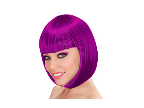 Fioletowa peruka Lou Lou