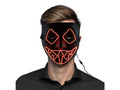 Skeleton mask with moving jaw - 1 pc