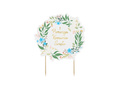 Paper cake topper First Holy Communion - 1 pc.