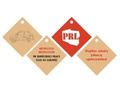 PRL bottle hangers with ribbon - 12 pcs.