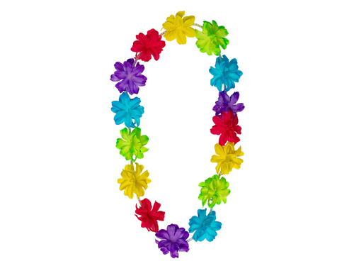 Hawaiian necklace, perimeter approx 90 cm, 1 pc