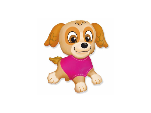 Foil balloon Puppy - 80 x 76 cm - 1 pc.