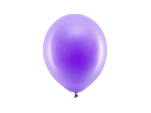 Rainbow pastel purple balloons 30 cm - 100 pcs.