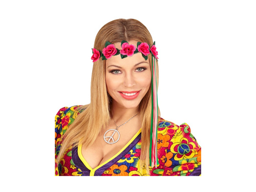 Kwiatowy diadem z kolorowymi wstążkami — 6 wzorów